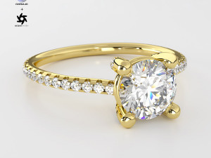 Jewelry Render Scene Setup For Cinema 4D Octane Render Pack2 3D मॉडल