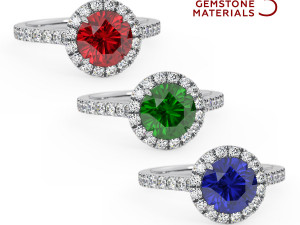 Sparkle Scene Setup For Jewelry Rendering Cinema 4D and OctaneRender 3D Model