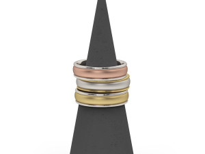 Jewelry Ring Holder With KeyShot Render Scene Setup Model 3D