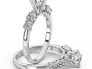 3D Jewelry HQ Rendering Scene Setups For 3ds Max With V-Ray Modèle 3D