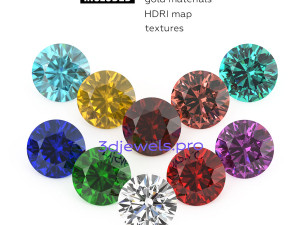 3D Jewelry HQ Rendering Scene Setups For 3ds Max With V-Ray Modèle 3D