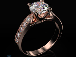 Black Style Scene Setup For KeyShot Jewelry Rendering Model 3D