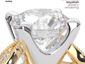 Sparkle Scene Setup For KeyShot Jewelry Rendering 3D Model