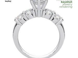 Sparkle Scene Setup For KeyShot Jewelry Rendering 3D Model