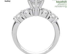 Sparkle Scene Setup For KeyShot Jewelry Rendering 3D Model