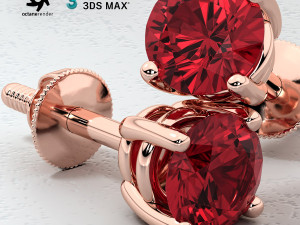 Pre-made Scene Setup 3ds Max with OctaneRender for Jewelry Rendering Model 3D