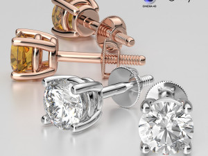 Jewelry 3D Rendering Scene Setup for Cinema 4D with V-Ray 3D मॉडल