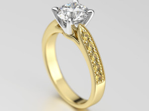 Jewelry 3D Rendering Scene Setup for Cinema 4D with V-Ray 3D मॉडल