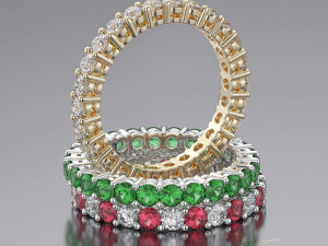 Branding Scene Setup for Jewelry Rendering in KeyShot Modelo 3D