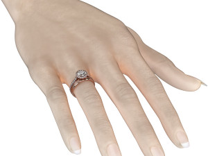 Female Hand For Jewelry Rendering With KeyShot Scene Setups 3D Model