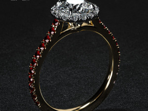 Jewelry Animation Scene Setups Rendering With Cinema 4D OctaneRender 3D Модель