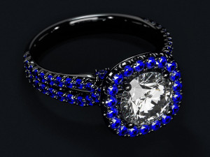 Jewelry Animation Scene Setups Rendering With Cinema 4D OctaneRender 3D Модель
