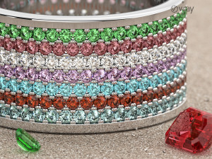 3ds Max with V-Ray Render Scene Setups for Jewelry Visualization 3D Model