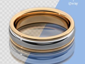 3ds Max with V-Ray Render Scene Setups for Jewelry Visualization 3D Model