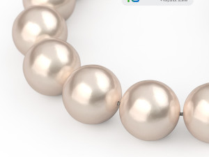 16 Pearl Materials with KeyShot Scene Setup for Jewelry Design 3Dモデル