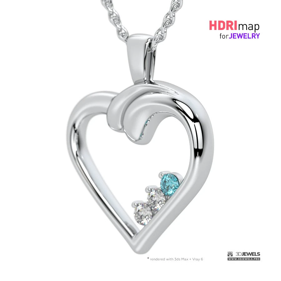 Low-contrast Studio HDRI for Jewelry Visualization CG Textures .c4d .max .obj .3ds .fbx .stl .blend 