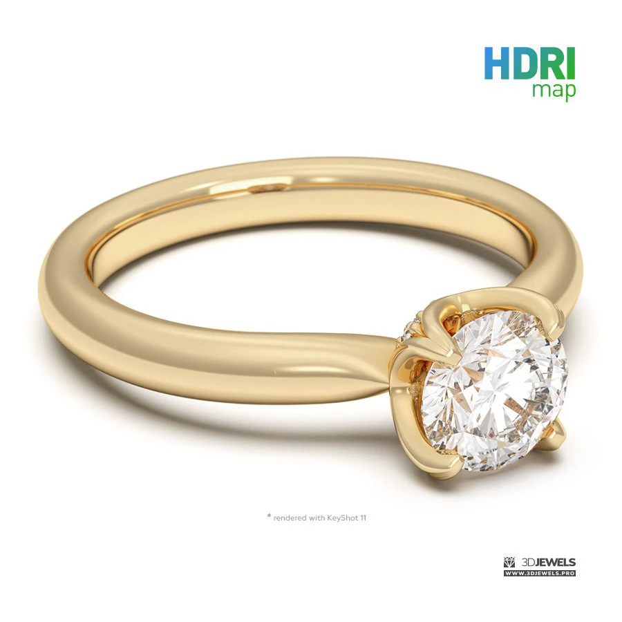 Soft HDRI Map Studio for Jewelry 3D Rendering CG Textures .c4d .max .obj .3ds .fbx .stl .blend 