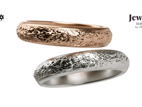 Cinema 4D with Octane Render Scene Setup for Jewelry Rendering 3D Model