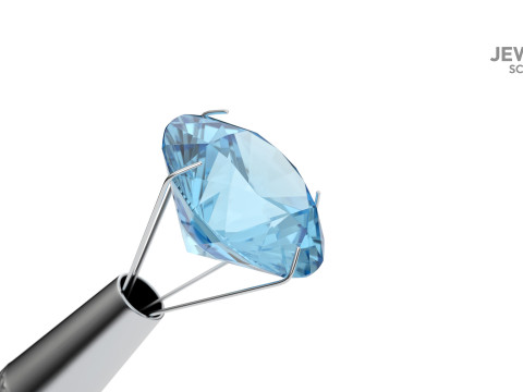 KeyShot Scene with Stone Holder for Jewelry Visualization 3D Model