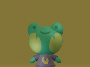 Frog toy 3D Model