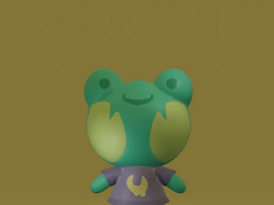 Іграшка жаба 3D Модель