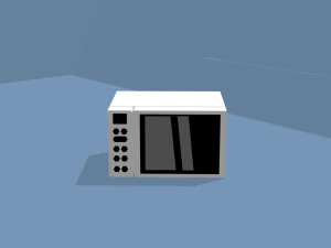 Mod&egrave;le micro-ondes Modèle 3D