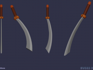Sword-wepon pack Modelo 3D