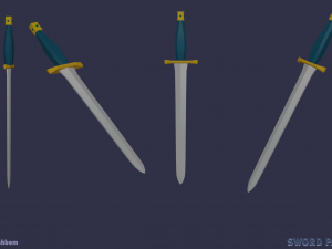 Sword-wepon pack Modelo 3D