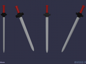 Sword-wepon pack Modelo 3D