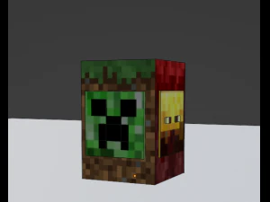 Astuccio Minecraft Stampa e dipingi Modello di stampa 3D