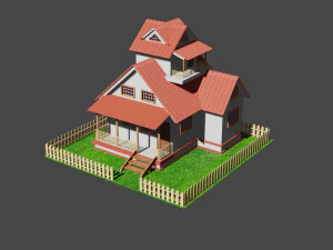 TRAUMHAUS 3D Modell