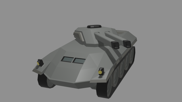 Military tank 3D Model .c4d .max .obj .3ds .fbx .stl .blend 