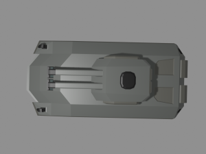 Military tank 3D Model