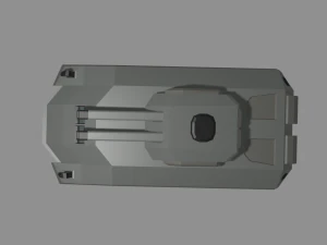 Military tank 3D Model