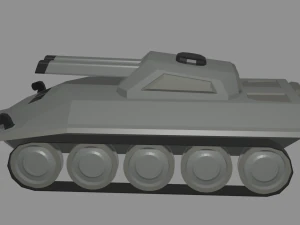 Military tank 3D Model