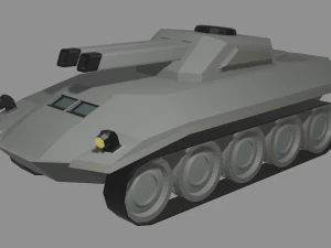 Military tank 3D Model