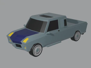 Captador Lowpoly Modelo 3D