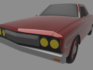 Plymouth belvedere 3Dモデル