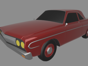 Plymouth belvedere 3D 모델