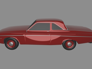 Plymouth belvedere 3Dモデル