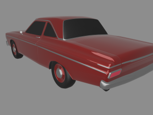 Plymouth belvedere 3Dモデル
