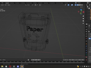 Garbage cans 3D 모델