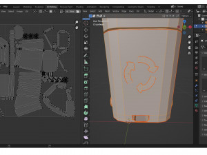 Garbage cans 3D 모델