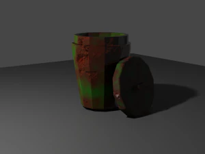 Garbage cans 3D Model