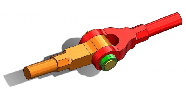 Knuckle Joint 3D Model .c4d .max .obj .3ds .fbx .stl .blend 