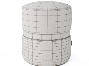 EDSON Pouf 3D Model