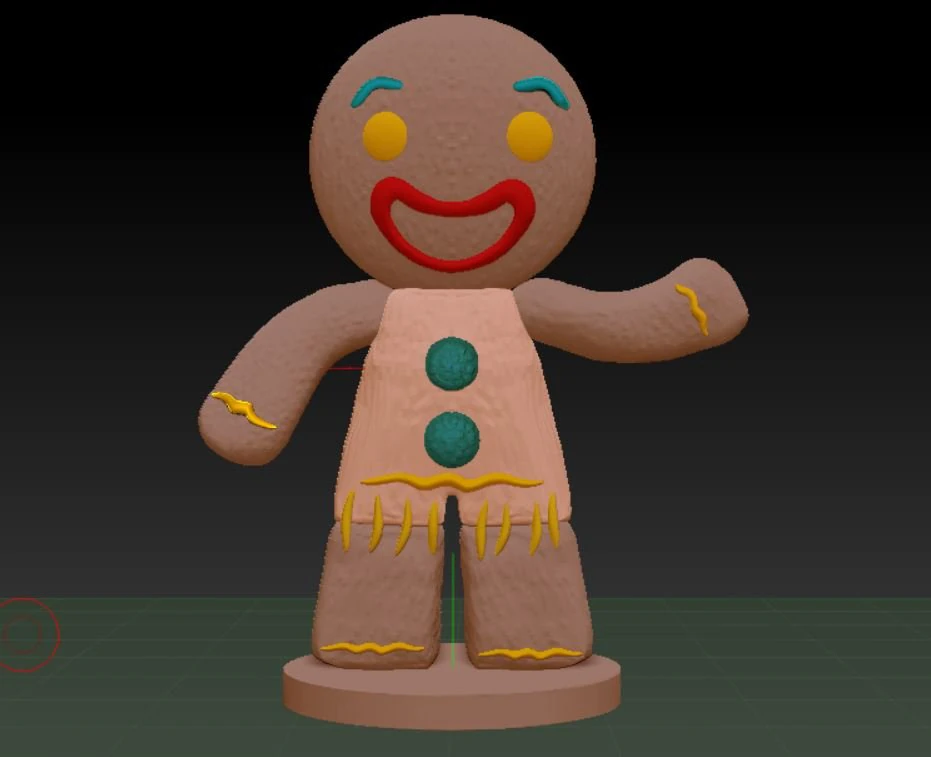 Zenzy Shrek 3D Print Model .c4d .max .obj .3ds .fbx .stl .blend
