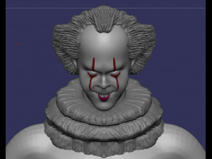 IT - Clown film new version 3D 프린트 모델
