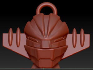 Jeeg Robot - keychain or necklace 3D Print Model
