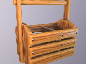 Stylized toolbox 3D Model
